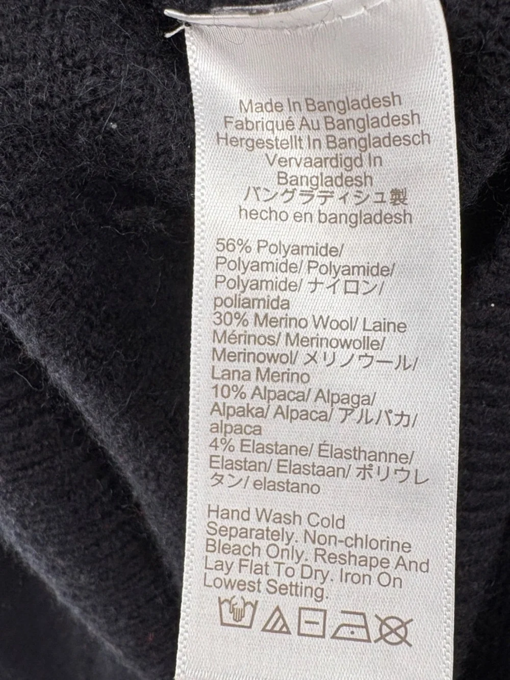 J.Crew Chunky Crewneck Sweater in Supersoft Yarn Black XS - Picture 9 of 10